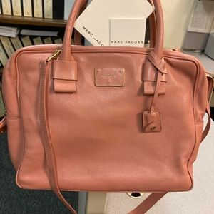 Marc Jacobs bag/ pale pink soft leather